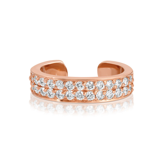 ピアス LAZY DAWN two circle layered ear cuff Reloaded Ear Cuff | Gabriela Artigas + CO