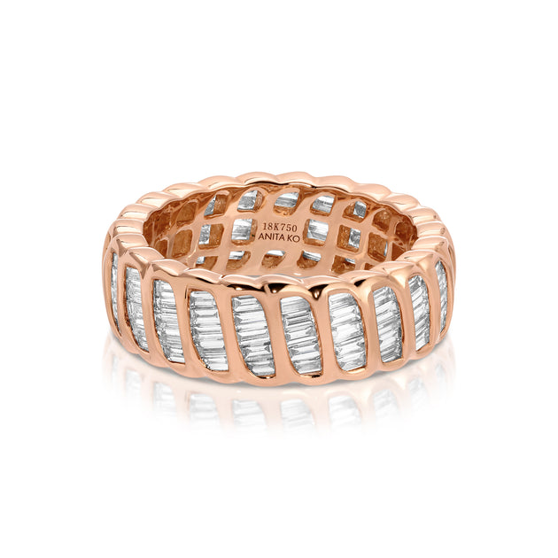 人気!【AMY O】Baguette+Eternity Bead Ring Set（関税送料込） 人気!【AMY O】Baguette+Eternity Bead Ring Set（関税送料込