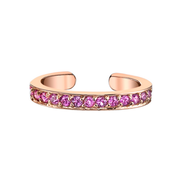 アクセサリー Scat Rose\" hoop pierce earcuff SE153s-RG-P.SAPP_8a1f6c08-ce2a