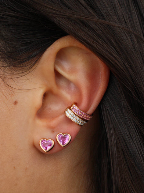 Sapphire on sale ear cuff