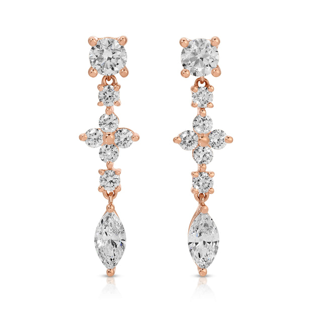 DIAMOND VIVI DROP EARRINGS