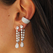 LARGE OLIVIA DIAMOND EARRINGS