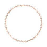 SMALL TULIP DIAMOND CHOKER