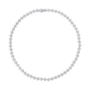 SMALL TULIP DIAMOND CHOKER