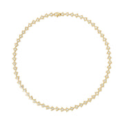 SMALL TULIP DIAMOND CHOKER