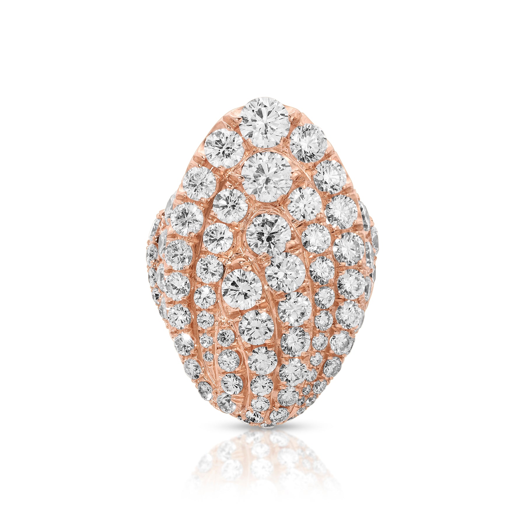 DIAMOND LINA SHELL RING – Anita Ko