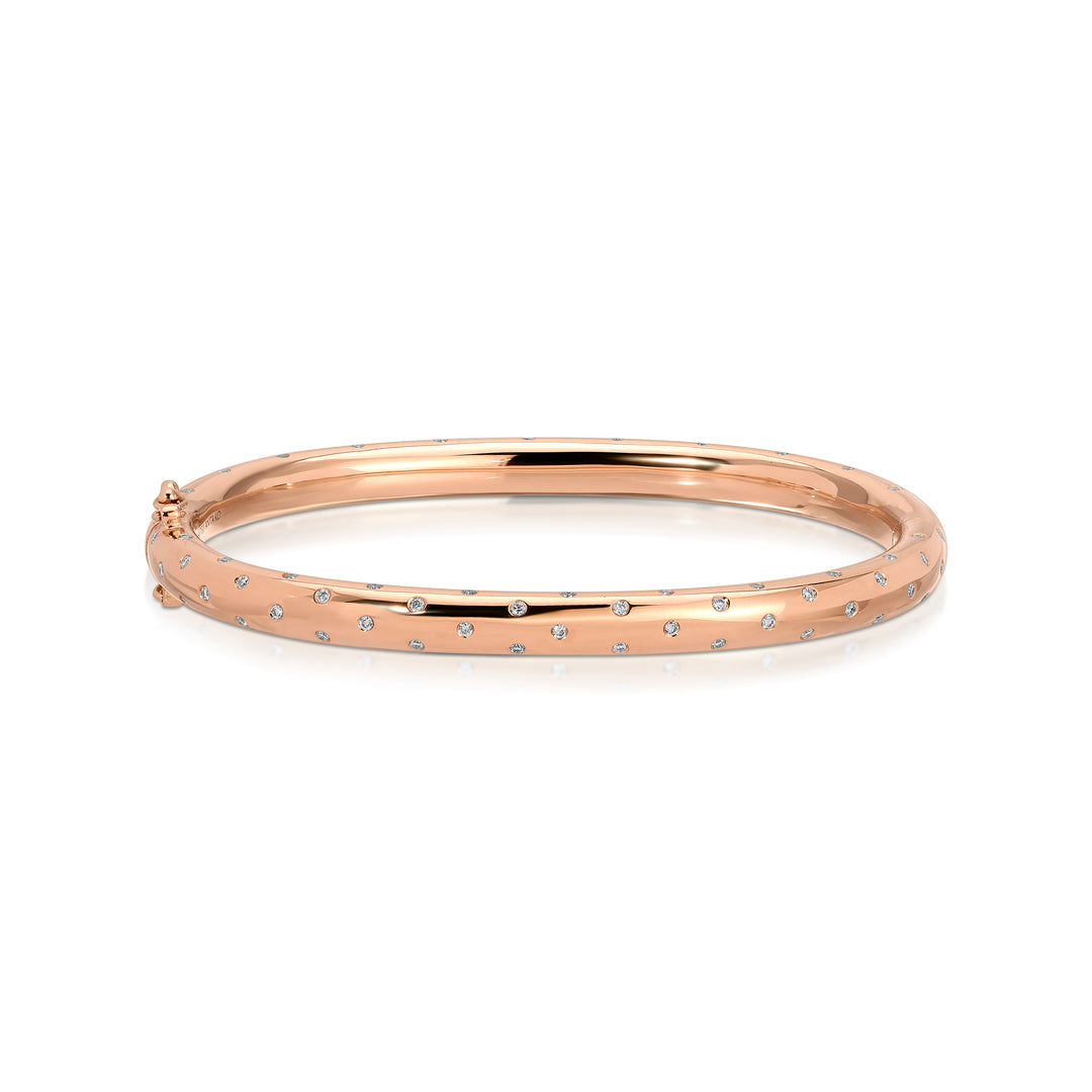 DIAMOND COSMO ORION OVAL BANGLE – Anita Ko