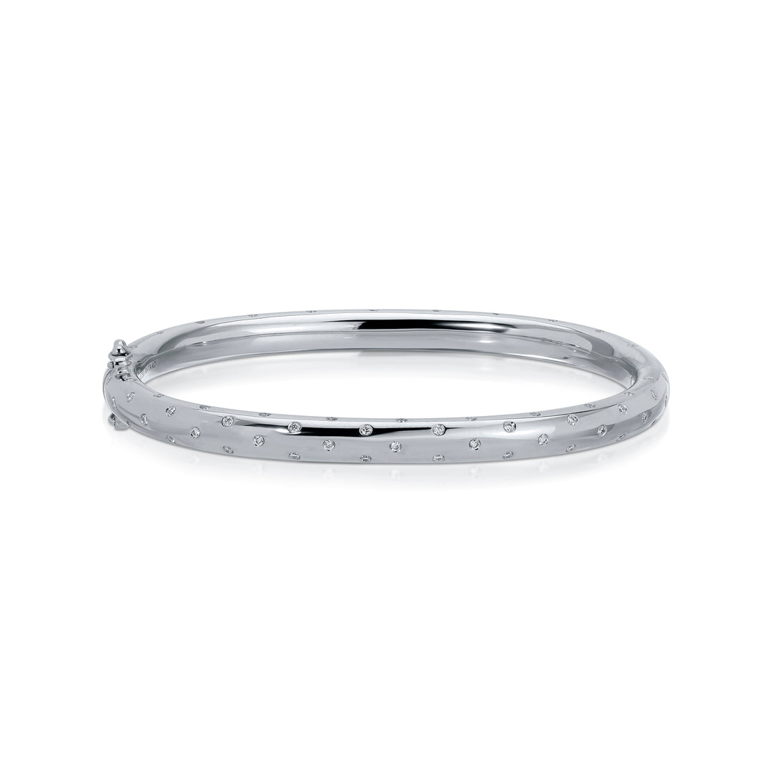 DIAMOND COSMO ORION OVAL BANGLE – Anita Ko