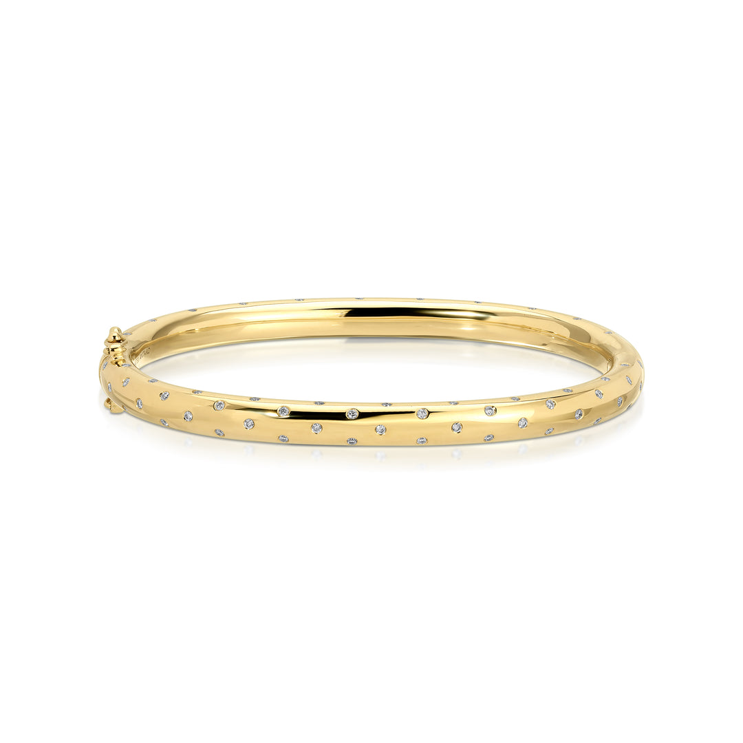 DIAMOND COSMO ORION OVAL BANGLE – Anita Ko