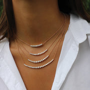 DELILAH CRESCENT DIAMOND NECKLACE