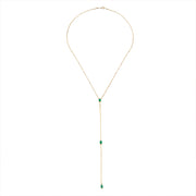 EMERALD PEAR LARIAT