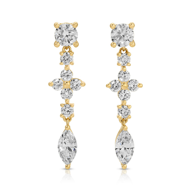DIAMOND VIVI DROP EARRINGS