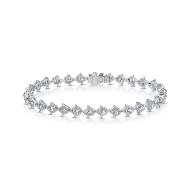 SMALL DIAMOND TULIP BRACELET