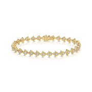 SMALL DIAMOND TULIP BRACELET
