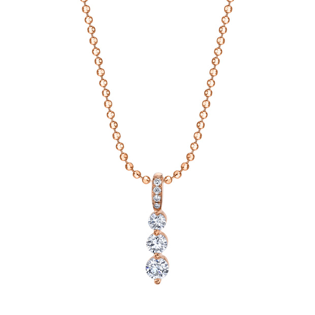 SMALL DIAMOND TWIGGY NECKLACE