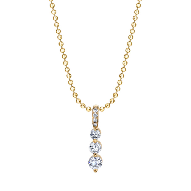 SMALL DIAMOND TWIGGY NECKLACE