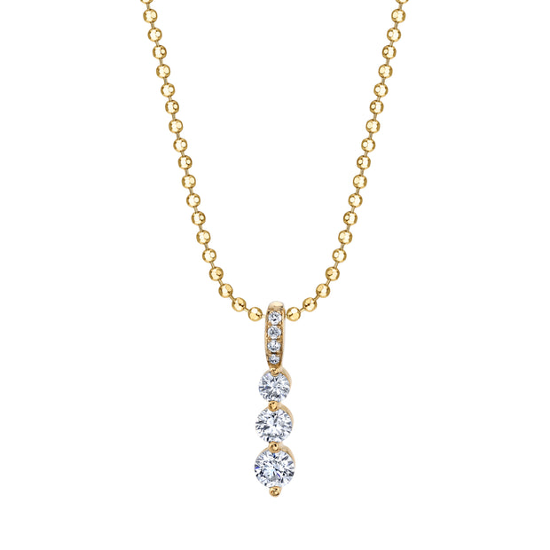 SMALL DIAMOND TWIGGY NECKLACE