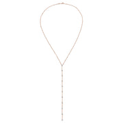 11 STONE PEAR DIAMOND LARIAT