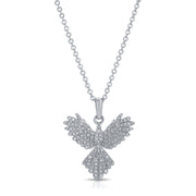 SMALL DIAMOND PHOENIX PENDANT