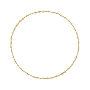 SHELL BY THE YARD DIAMOND NECKLACE