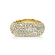 CELESTE DIAMOND WAVE RING