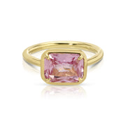 RADIANT PINK SAPPHIRE RING