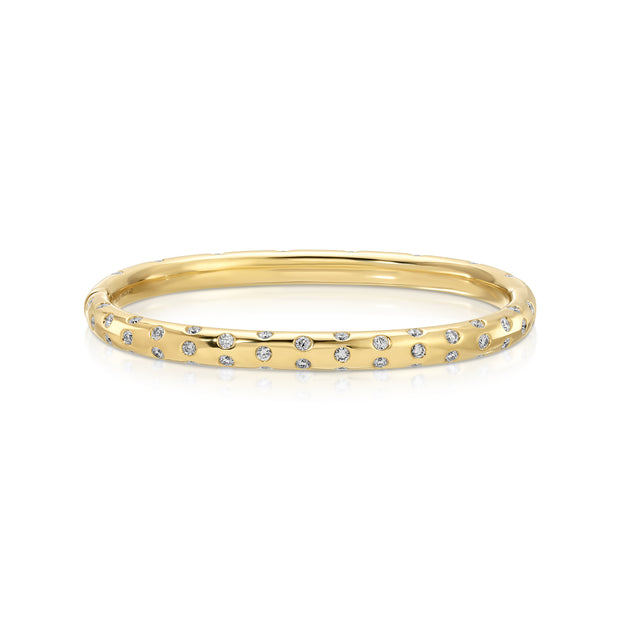 COSMO ORION LUXE DIAMOND OVAL BANGLE