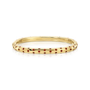 COSMO ORION RUBY OVAL BANGLE