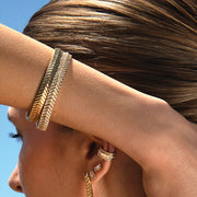 GOLD ZIPPER BRACELET