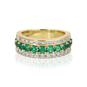 EMERALD LOLA RING