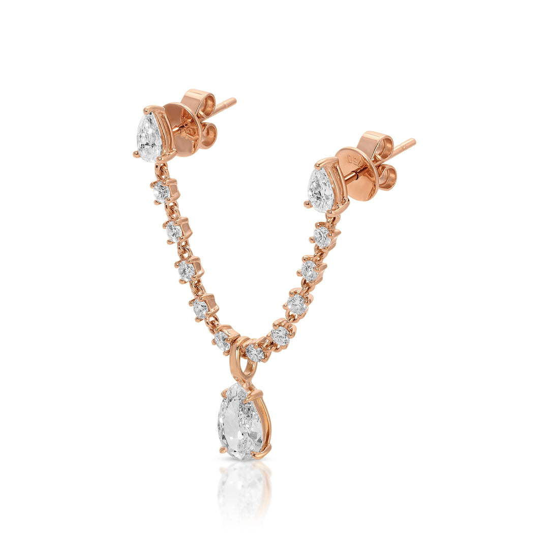 15日まで出品cobble du / piercing tops / White C.S | POETRY