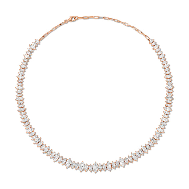 LARGE MARQUISE DIAMOND CHOKER