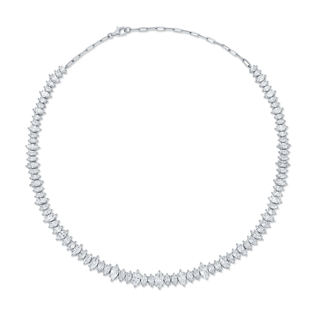 LARGE MARQUISE DIAMOND CHOKER