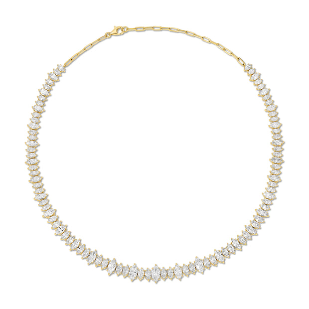 LARGE MARQUISE DIAMOND CHOKER