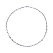 BAMBOO CHOKER WITH ROUND DIAMONDS