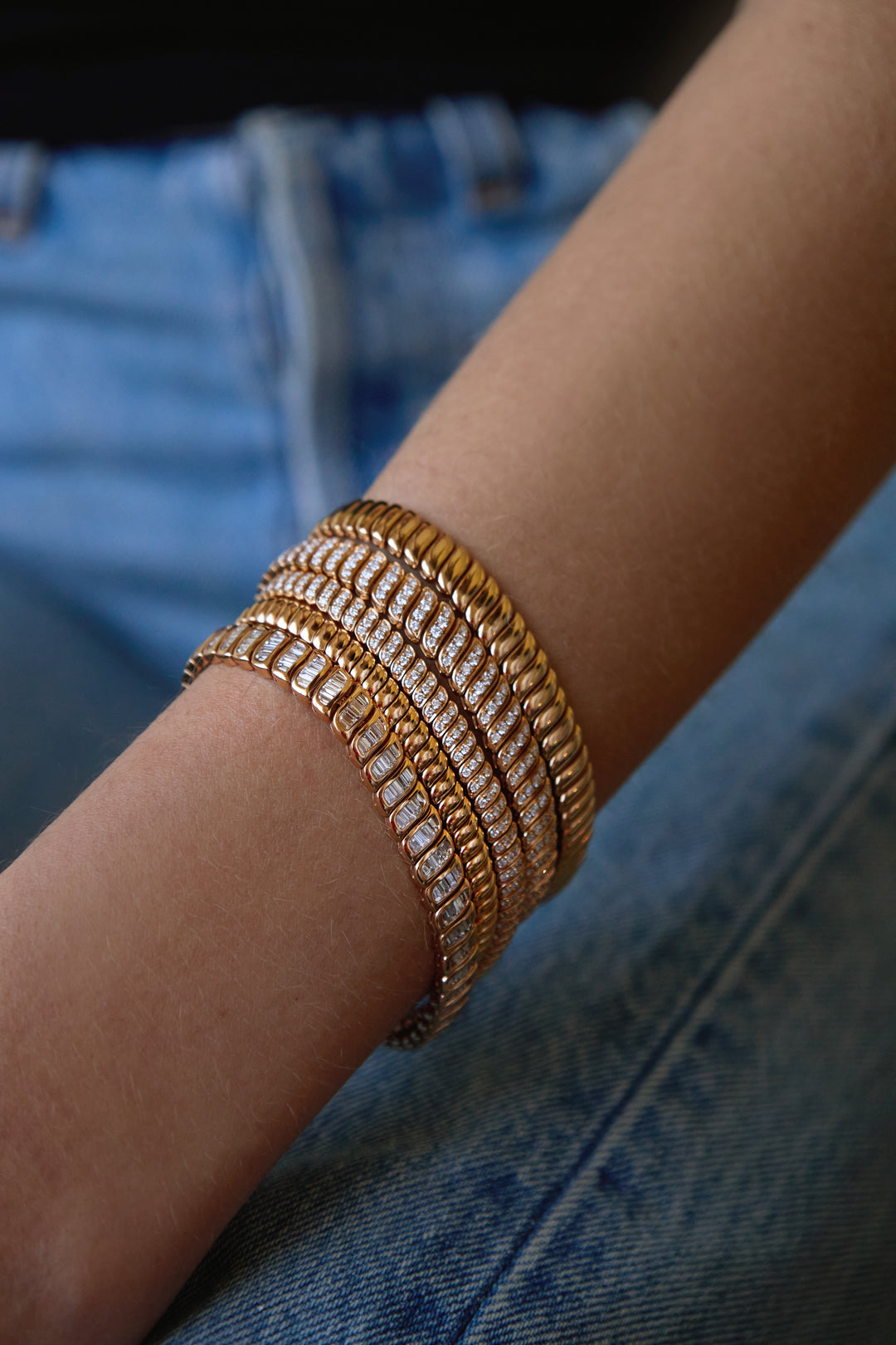 BAGUETTE DIAMOND ZOE BRACELET – Anita Ko