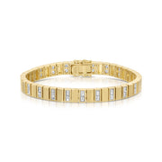 AVERY BAGUETTE DIAMOND BRACELET