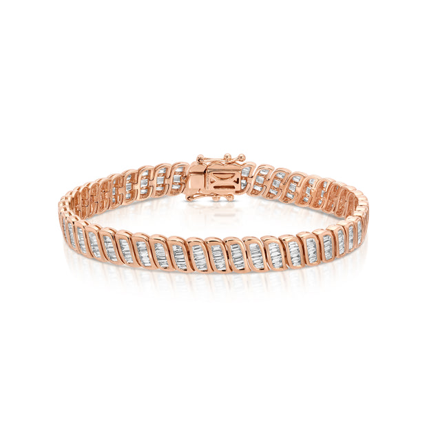 BAGUETTE DIAMOND ZOE BRACELET