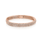 PAVE DIAMOND ZIPPER BRACELET