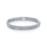 PAVE DIAMOND ZIPPER BRACELET