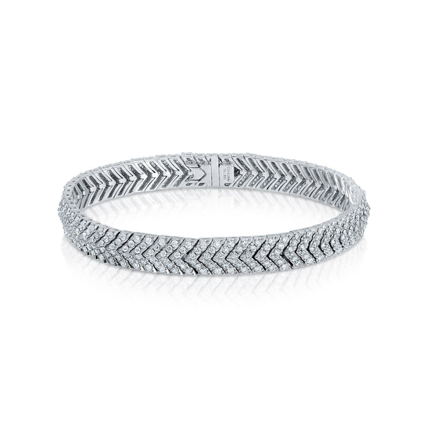 PAVE DIAMOND ZIPPER BRACELET