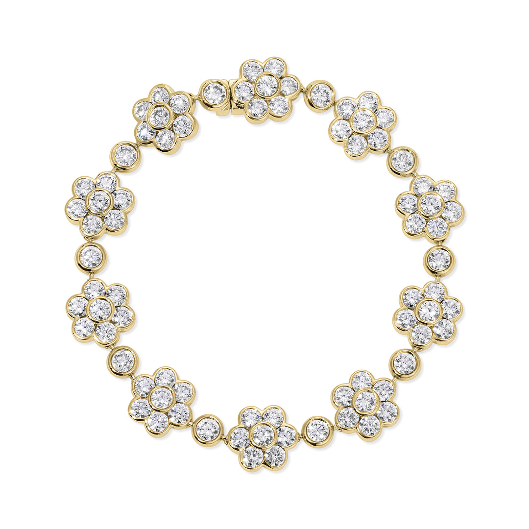 DIAMOND FLORA BRACELET – Anita Ko