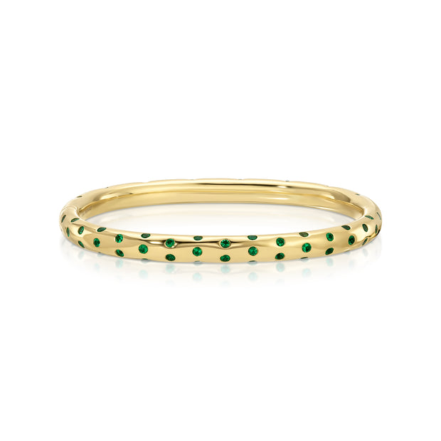 COSMO ORION EMERALD OVAL BANGLE
