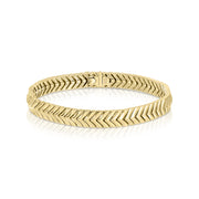 GOLD ZIPPER BRACELET