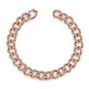 NAPLES DIAMOND CHAIN LINK BRACELET