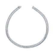 LARGE BAGUETTE DIAMOND ZOE CHOKER