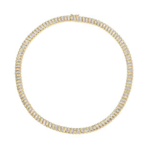 BAGUETTE DIAMOND ZOE CHOKER