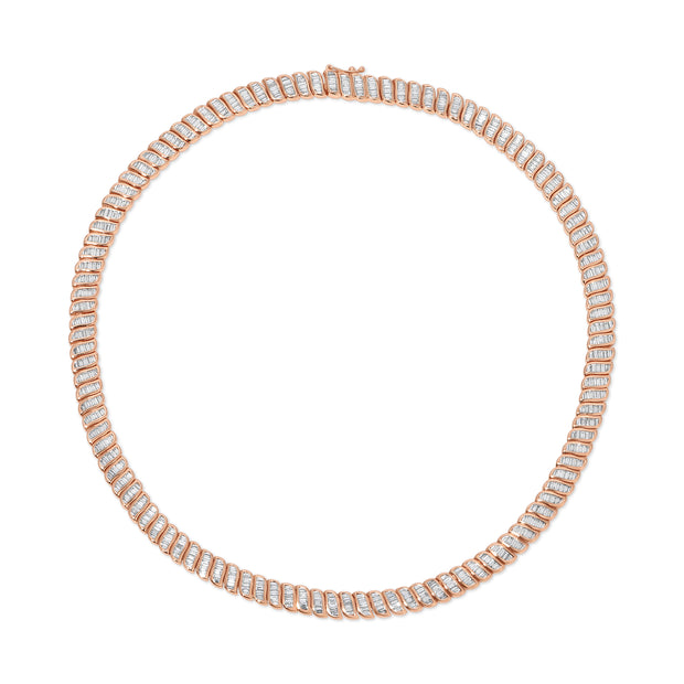 BAGUETTE DIAMOND ZOE CHOKER