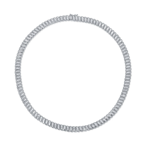 BAGUETTE DIAMOND ZOE CHOKER