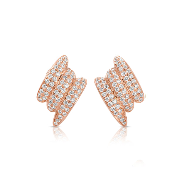 SMALL DIAMOND CLAIRE EARRINGS